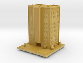 SimCity 2000 Condominium in Tan Fine Detail Plastic