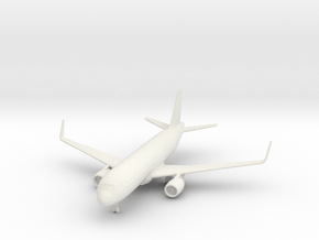 Airbus A319-100 Sharklets in White Natural Versatile Plastic