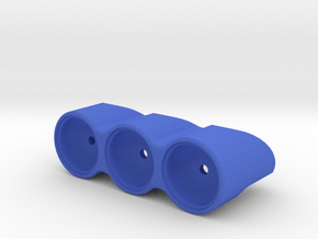 R/C 3-pot ARCH Light Pod in Blue Smooth Versatile Plastic