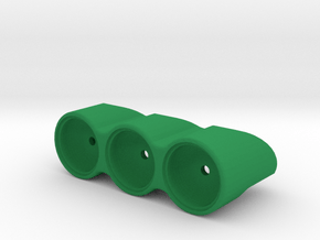 R/C 3-pot ARCH Light Pod in Green Smooth Versatile Plastic