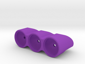 R/C 3-pot ARCH Light Pod in Purple Smooth Versatile Plastic