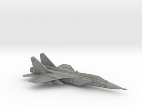 1:285 Scale MiG-31B (Loaded, Gear Up) in Gray PA12
