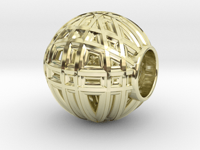 15-8-2-1 cast in 14k Gold Plated Brass