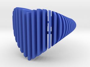 HeartSlicedRing in Blue Smooth Versatile Plastic: 6.5 / 52.75