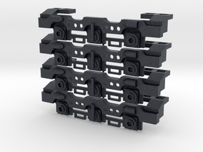 Lego Train Motor Sides 4x in Black PA12