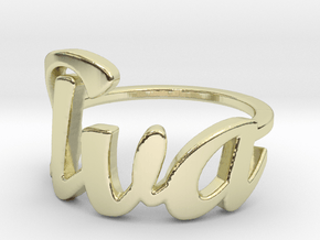 Ava Ring in 14K Yellow Gold
