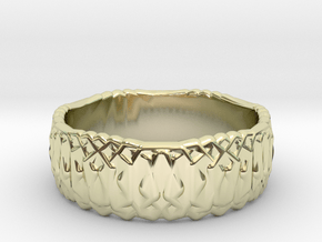Ouroboros 36 Ring, Size 9.25 in Vermeil