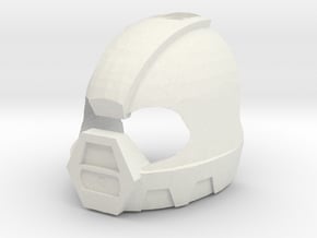 BioFigs Mask 1 in White Natural Versatile Plastic