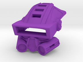 BioFigs Mask 5 in Purple Smooth Versatile Plastic