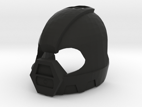 BioFigs Mask 1 in Black Smooth Versatile Plastic