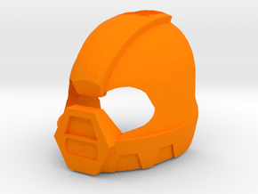 BioFigs Mask 1 in Orange Smooth Versatile Plastic