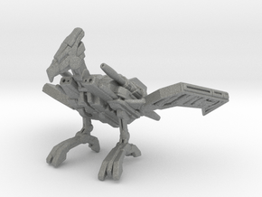 Cyber Vulture miniature model scifi games dnd rpg in Gray PA12