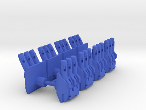 TF Nemesis Turret Set Type 1 in Blue Smooth Versatile Plastic