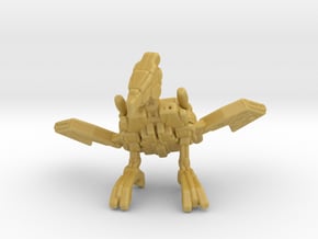 Cyber Vulture HO scale 20mm miniature model robot in Tan Fine Detail Plastic