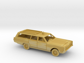 1/87 1966 Mercury Monterey FireChief Wagon V.A Kit in Tan Fine Detail Plastic