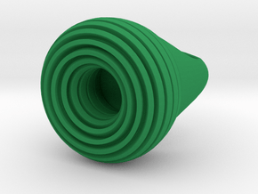 TurbanteRing in Green Smooth Versatile Plastic: 6.5 / 52.75
