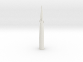 1/32 Scale Israeli Arrow 2 Missile in White Natural Versatile Plastic