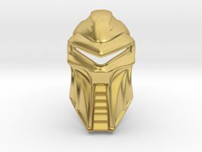 Cylon CENTURION Pendant ⛧VIL⛧ in Polished Brass: Small