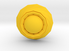 Comet Pendant in Yellow Smooth Versatile Plastic