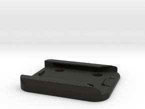 Pivot Mount Adapter with AMPS 4-hole pattern  in Black Natural Versatile Plastic