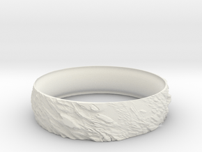 Ring Rock in White Natural Versatile Plastic