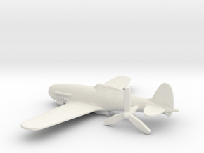 Macchi C.205V (w/o landing gears) in White Natural Versatile Plastic: 1:144