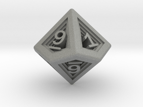 Recursion D10 (ones, alternate) in Gray PA12: Small