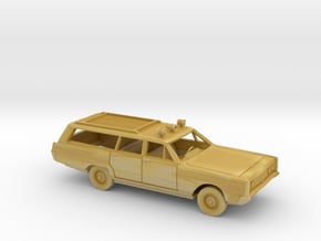 1/87 1966 Mercury Monterey FireChief Wagon V.B Kit in Tan Fine Detail Plastic