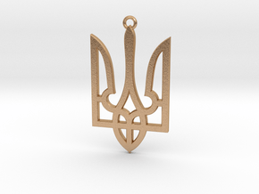 Ukraine Medallion in Natural Bronze