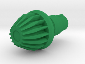 Gear Accel in Green Smooth Versatile Plastic
