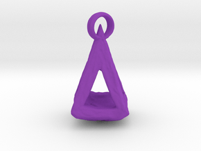 Triangle 909 in Purple Processed Versatile Plastic: Small