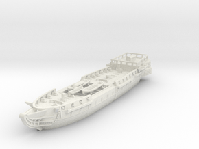 1/600 USS United States (1862) in White Natural Versatile Plastic