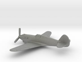 Curtiss P-40 (w/o landing gears) in Gray PA12: 1:160 - N