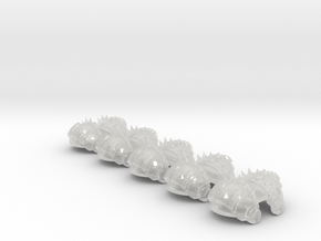 5x Burning Demon - T:3k Tartaros Studded Sets in Clear Ultra Fine Detail Plastic