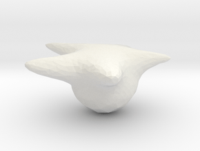 Deszk Prónai Adél in White Natural Versatile Plastic