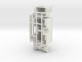 1/64 Spartan BOOMER Pump & Body Compartment Doors in White Natural Versatile Plastic