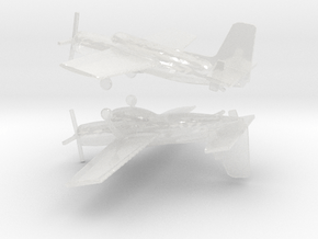 1/350 Scale AF-2S Guardian in Clear Ultra Fine Detail Plastic