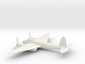 de Havilland DH.98 (w/o landing gears) in White Natural Versatile Plastic: 1:144