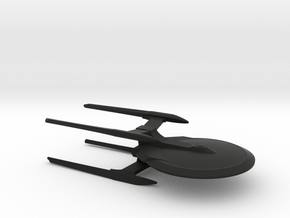 Stargazer Concept / 6.5cm - 2.56in in Black Smooth Versatile Plastic
