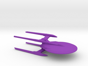 Stargazer Concept / 6.5cm - 2.56in in Purple Smooth Versatile Plastic