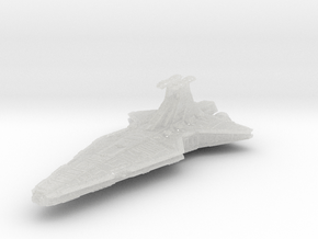 (Armada) Venator Star Destroyer in Clear Ultra Fine Detail Plastic