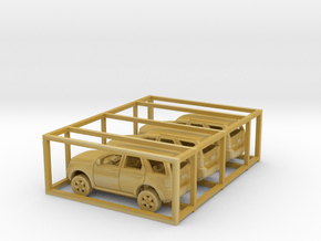 1/160 2008-12 Ford Escape 3 Car Set Kit in Tan Fine Detail Plastic