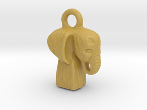 Elefant Gold  in Tan Fine Detail Plastic: Medium