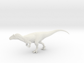 Allosaurus jimmadseni - 1.83 x 12.00 x 3.68 cm in White Natural Versatile Plastic
