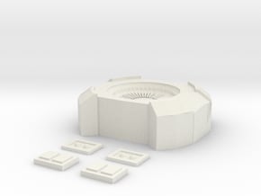 SWTOR Game Holo-Communicator V3 in White Natural Versatile Plastic