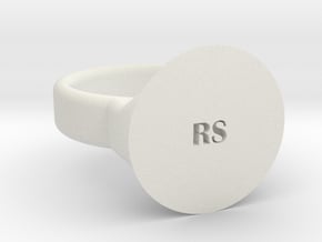 THE RS in White Natural Versatile Plastic