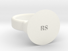 THE RS in White Smooth Versatile Plastic