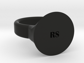 THE RS in Black Smooth Versatile Plastic