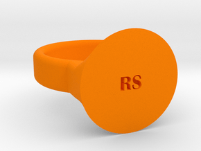 THE RS in Orange Smooth Versatile Plastic