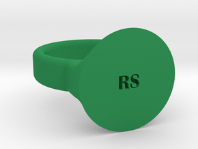 THE RS in Green Smooth Versatile Plastic